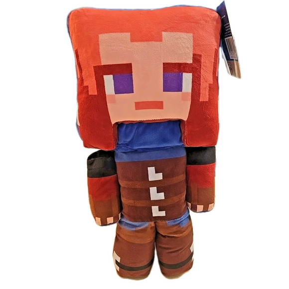 Minecraft Legends Ranger Plush 18" Pillow Buddy – Soft Toy NWT Gift Plushy New - Picture 1 of 4